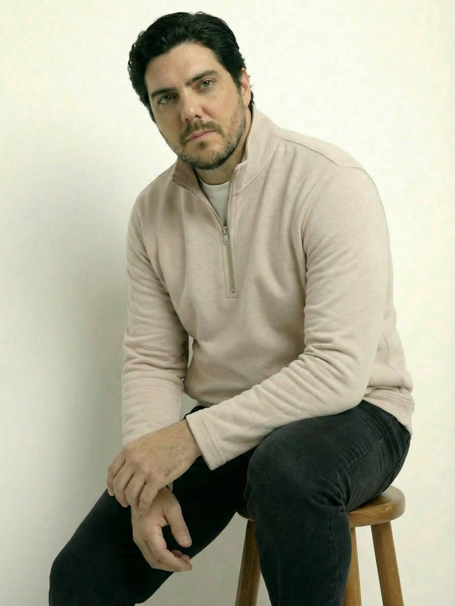 Butter Soft Premium Quarter Zip Plus Size Sweatshirt