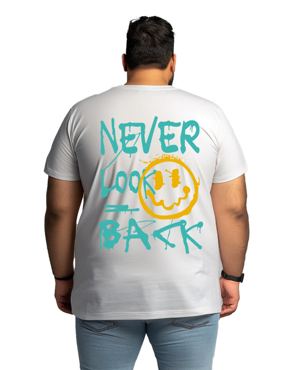 Never Look Back T-Shirt in White