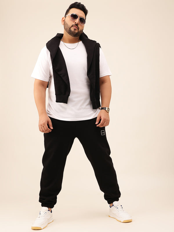 Solid SweatPants Relaxed Fit in Forest Green