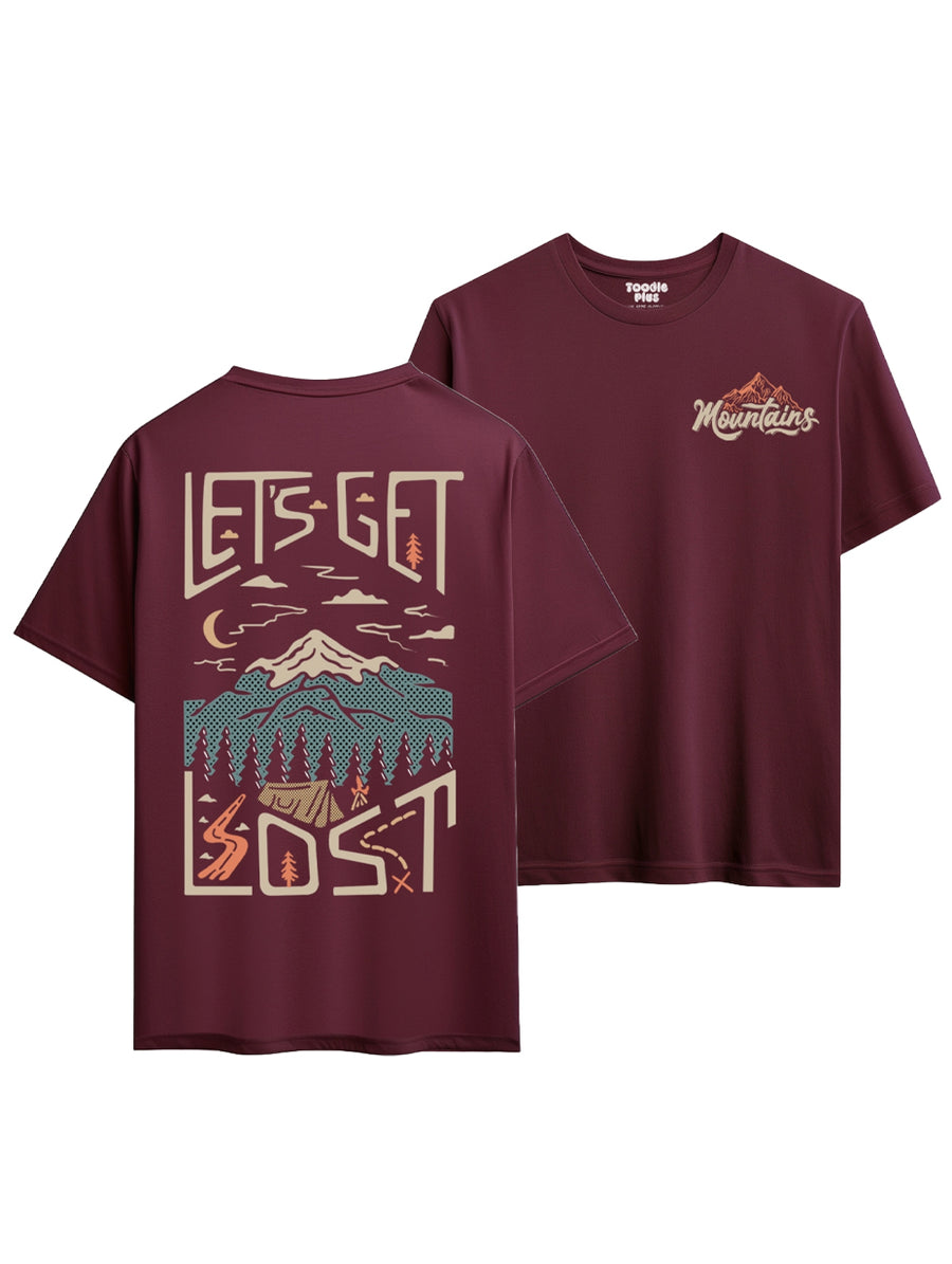 Let's Get Lost Plus Size T-shirt