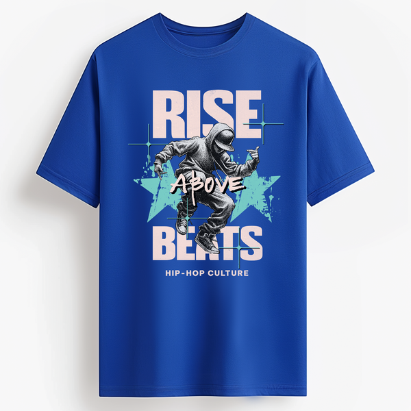 Rise above limits T-Shirt in Black
