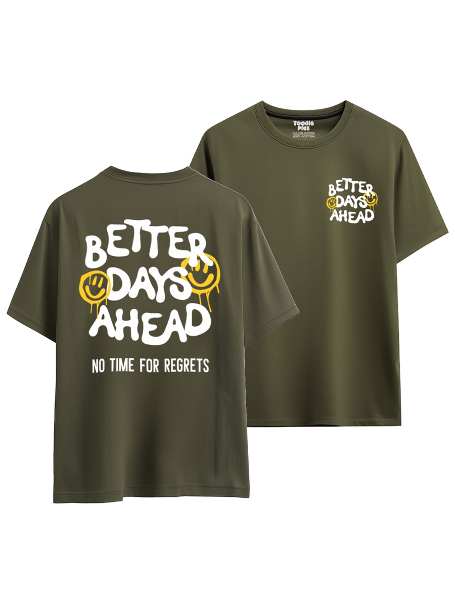 Better Days Ahead Plus Size T-shirt