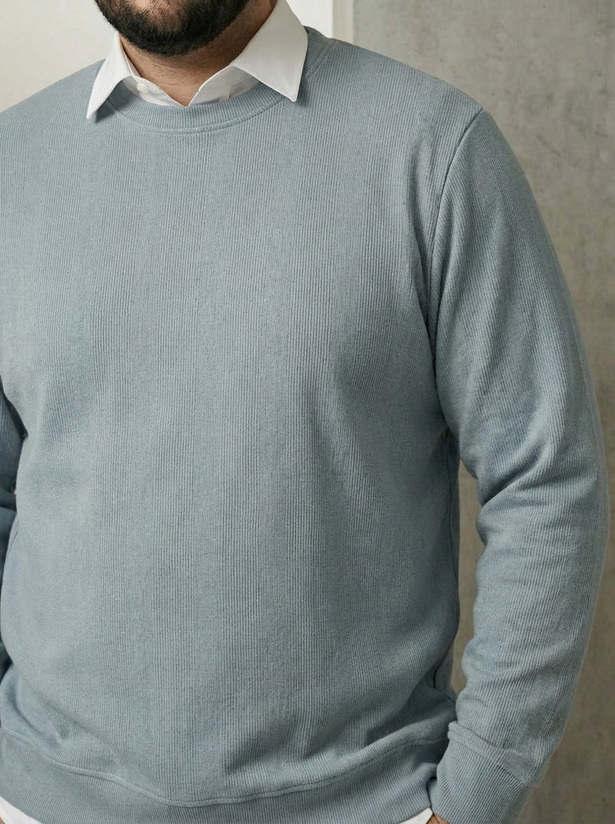 Ambercombie Textured Sweatshirt