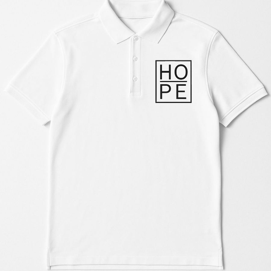 Hope Unisex Polo T-shirt