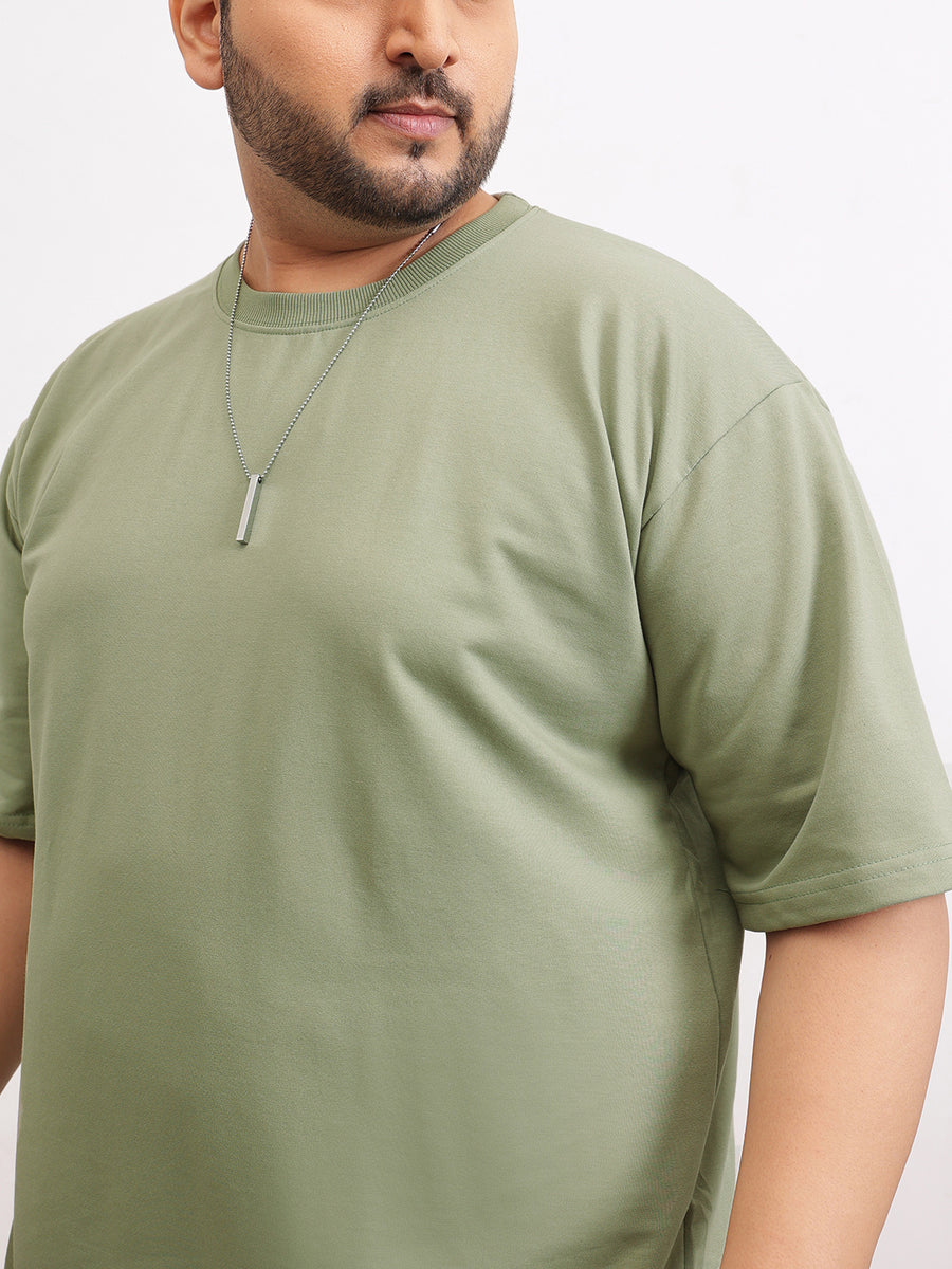 Heavy Weight Plus Size Drop Shoulder T-shirt