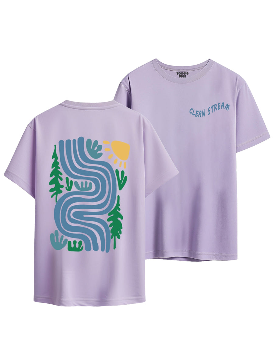 Clean steam Plus Size T-shirt
