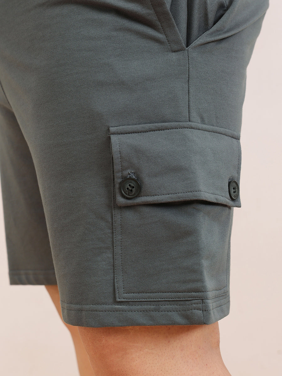 Cargo Shorts Cotton Plus Size