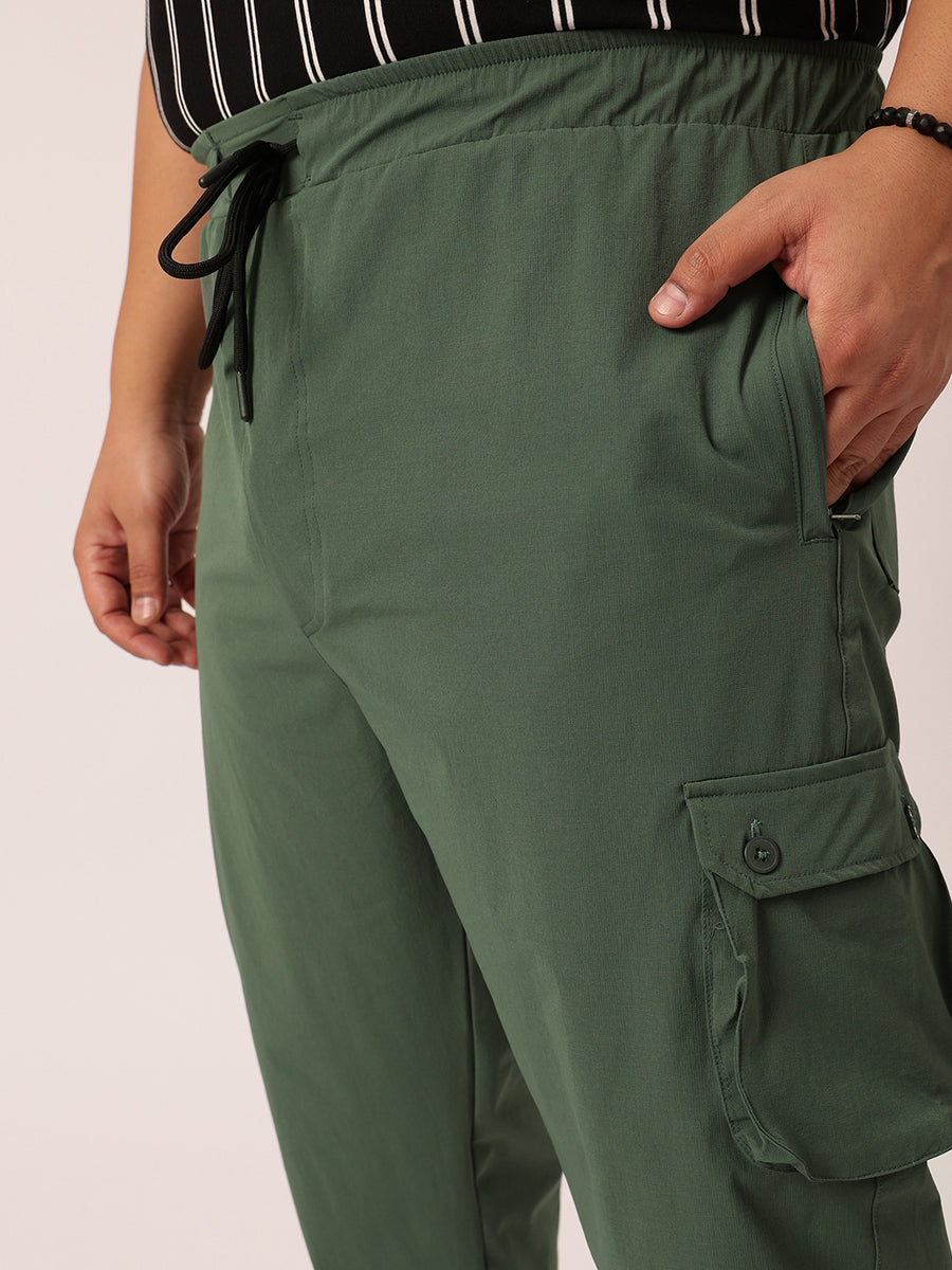 6 Pocket Relax Fit Cargo Plus Size