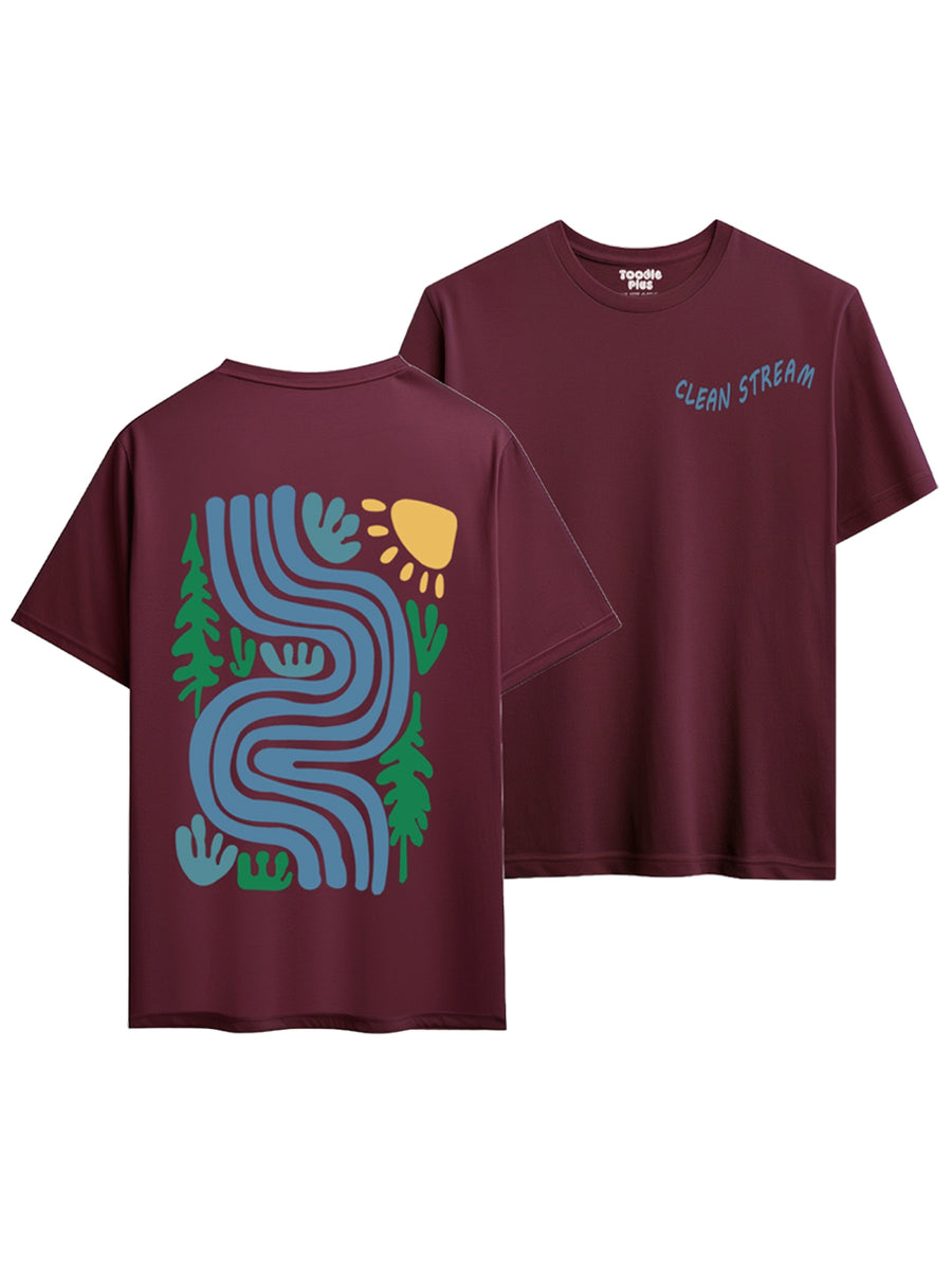 Clean steam Plus Size T-shirt