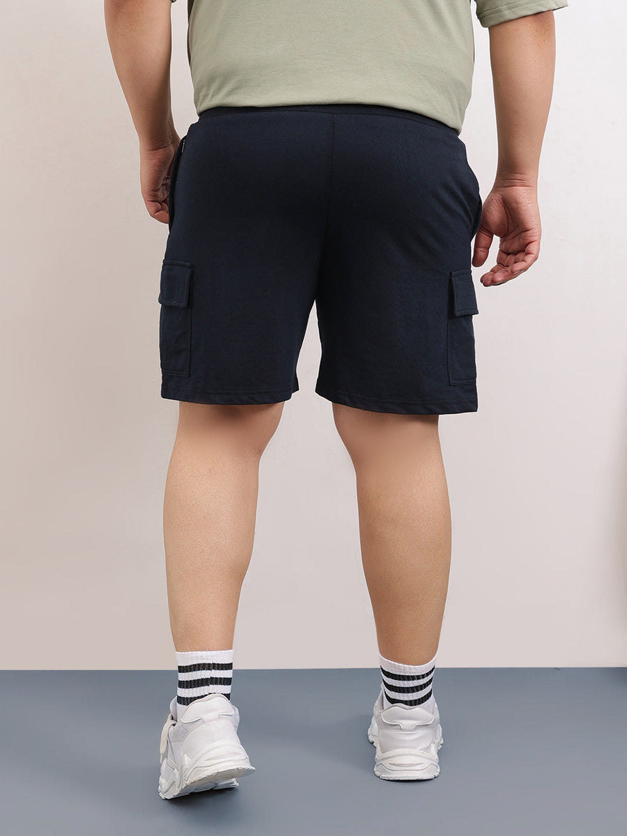 Cargo Shorts Cotton Plus Size