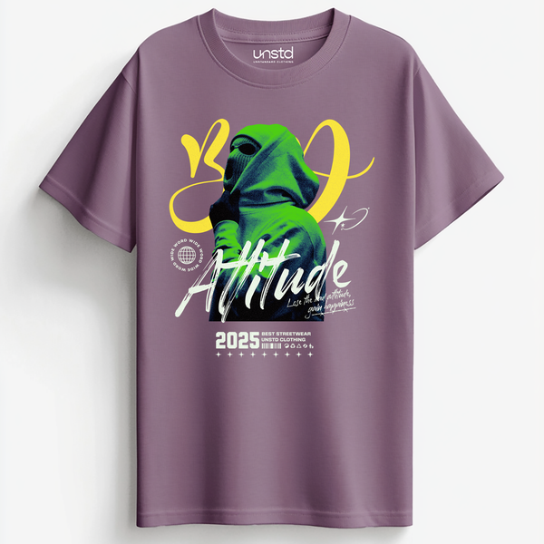 Bad Attitude Streetwear T-Shirt in Royal Blue