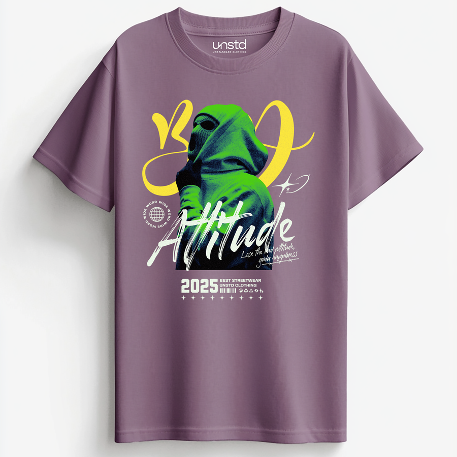 Bad Attitude Streetwear Plus Size T-Shirt