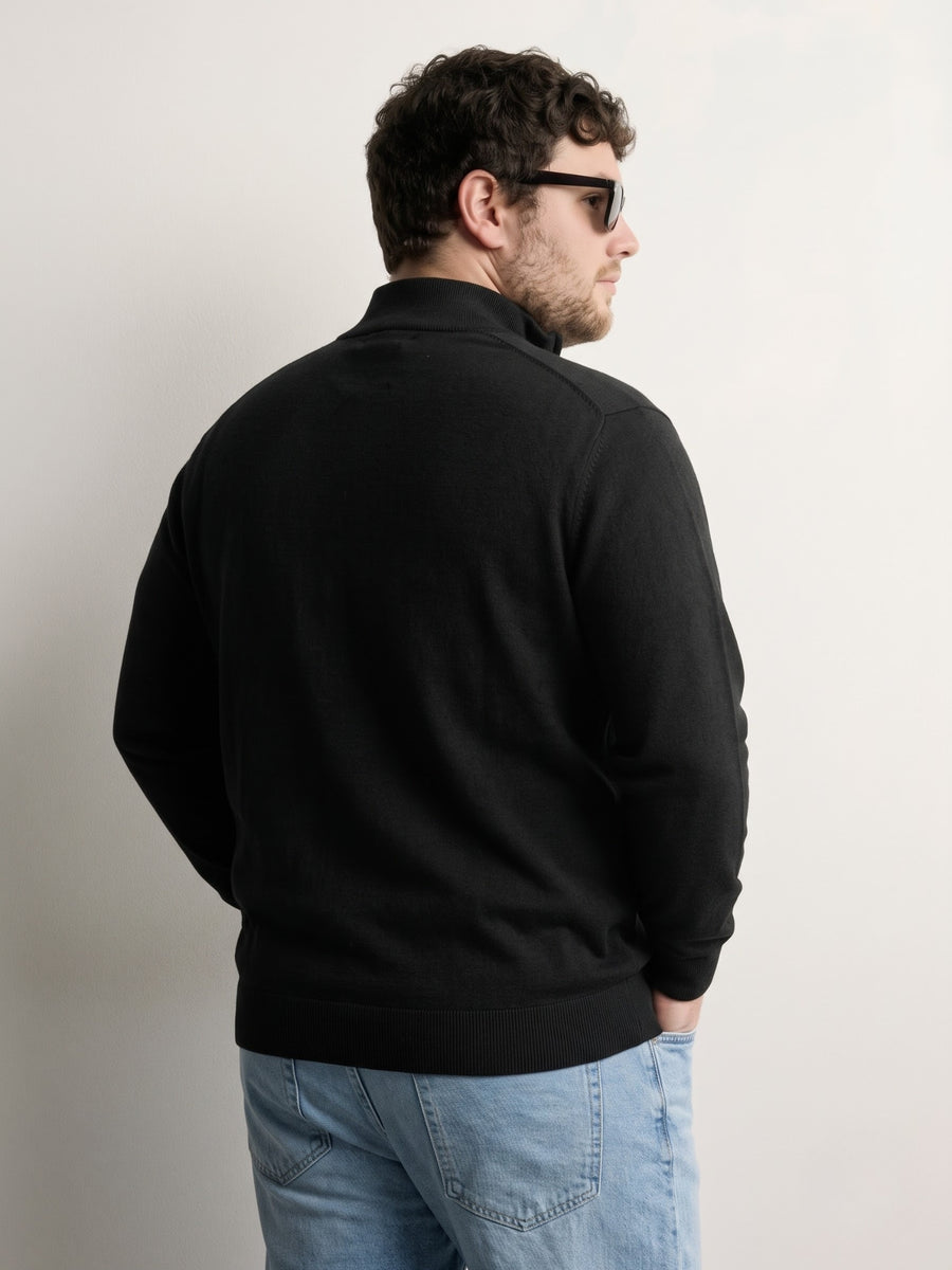 Full Zip Fleece Plus Size Jacket