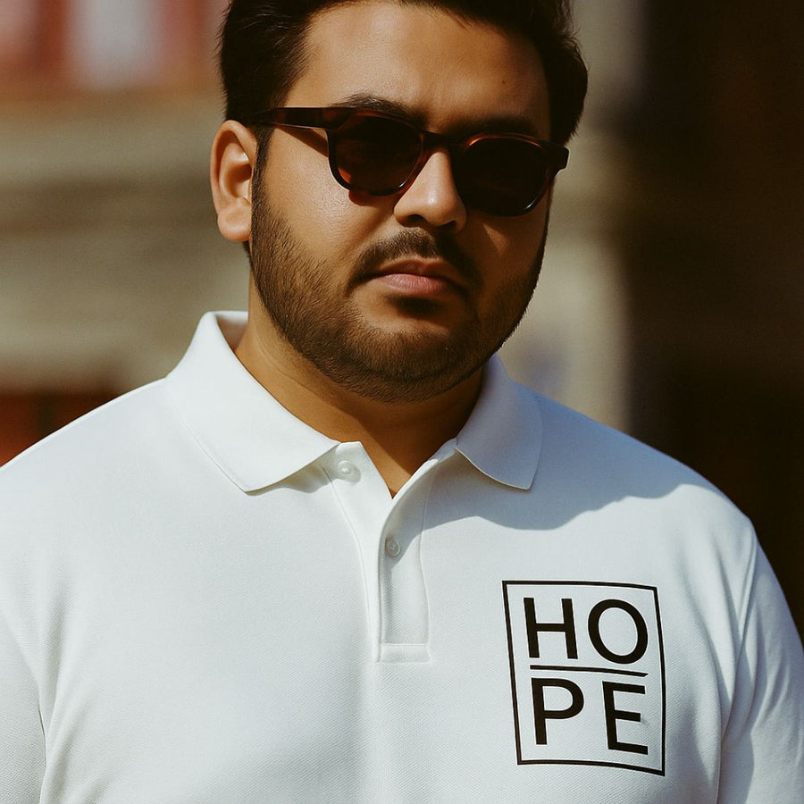 Hope Unisex Polo T-shirt