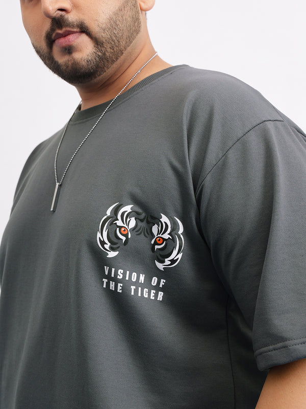 Vision of the Tiger Drop Shoulder T-shirt in -