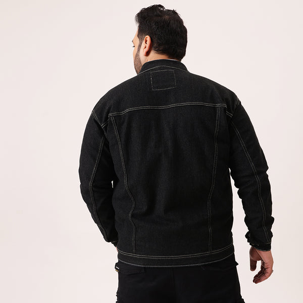 Denim Jacket in Black