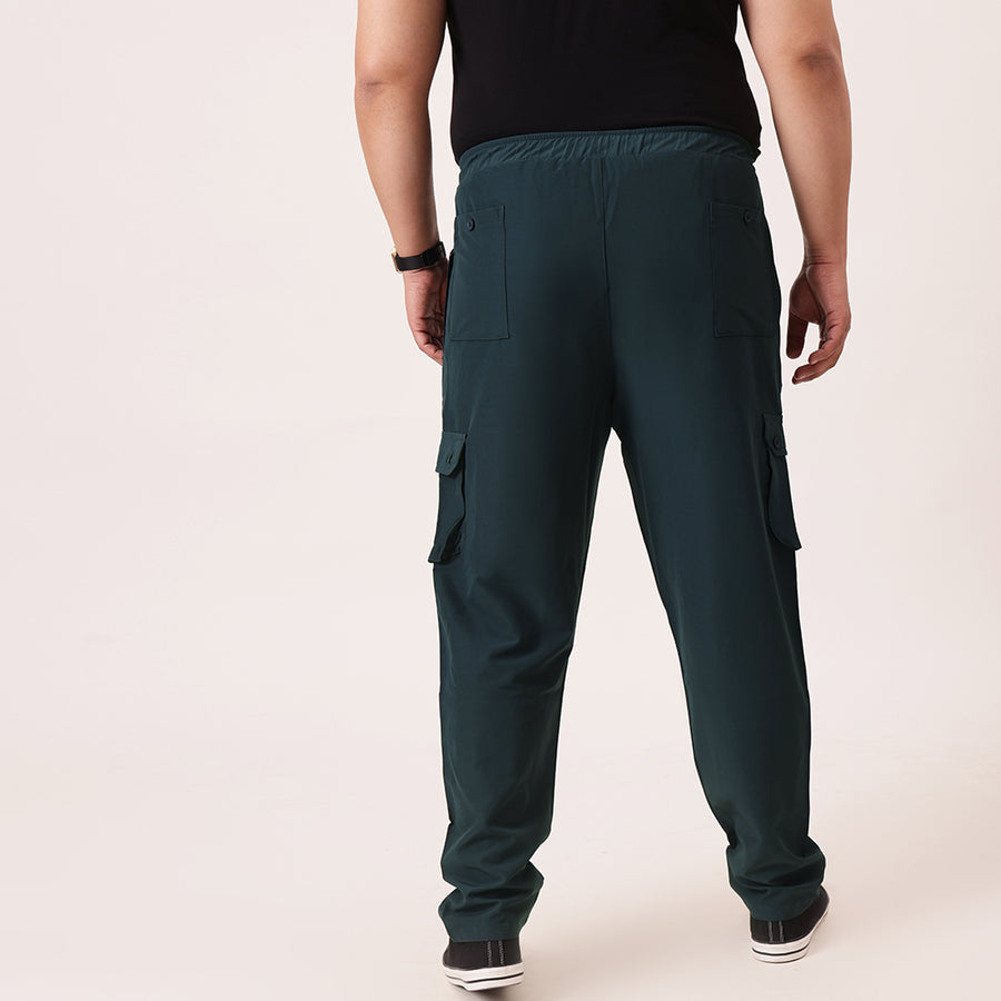 6 Pocket Relax Fit Cargo Plus Size