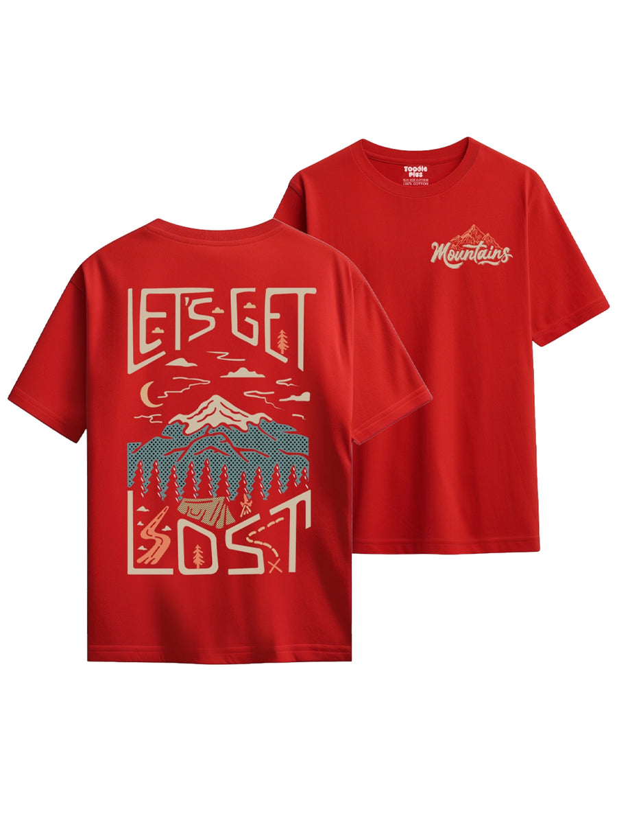 Let's Get Lost Plus Size T-shirt