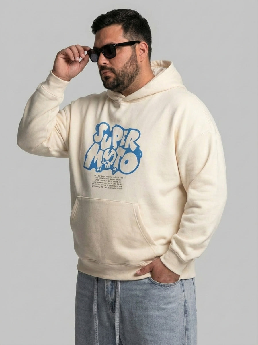 Super Moto Plus Size Hoodie