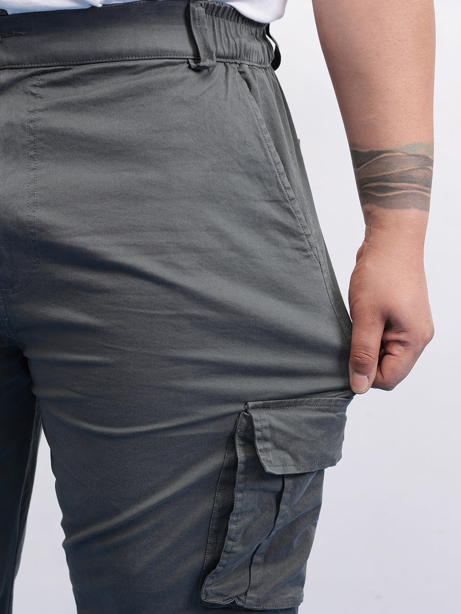 Classic 6 Pocket Stretchable Plus Size Cargo