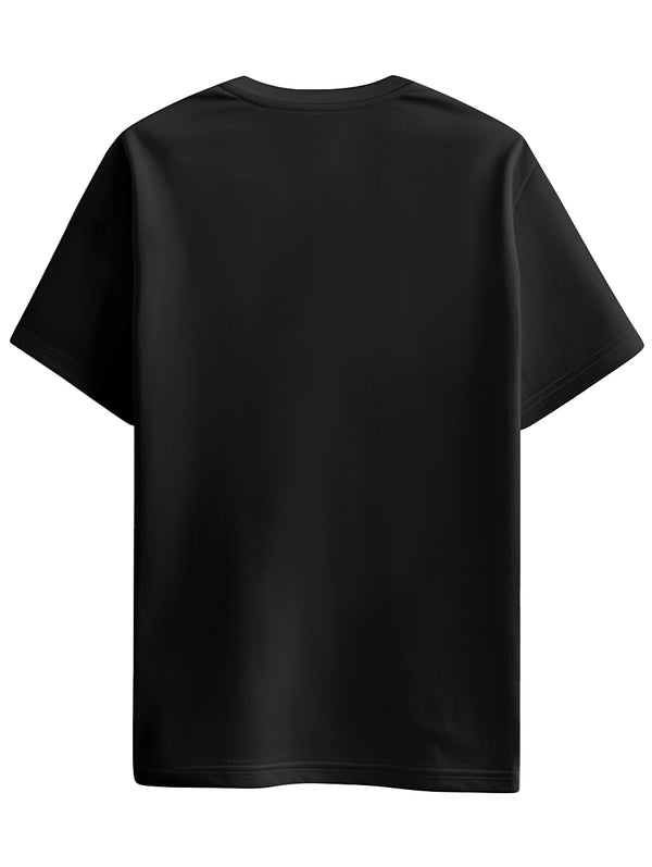 Orange Black White Raglan T-shirt in Orange Black White