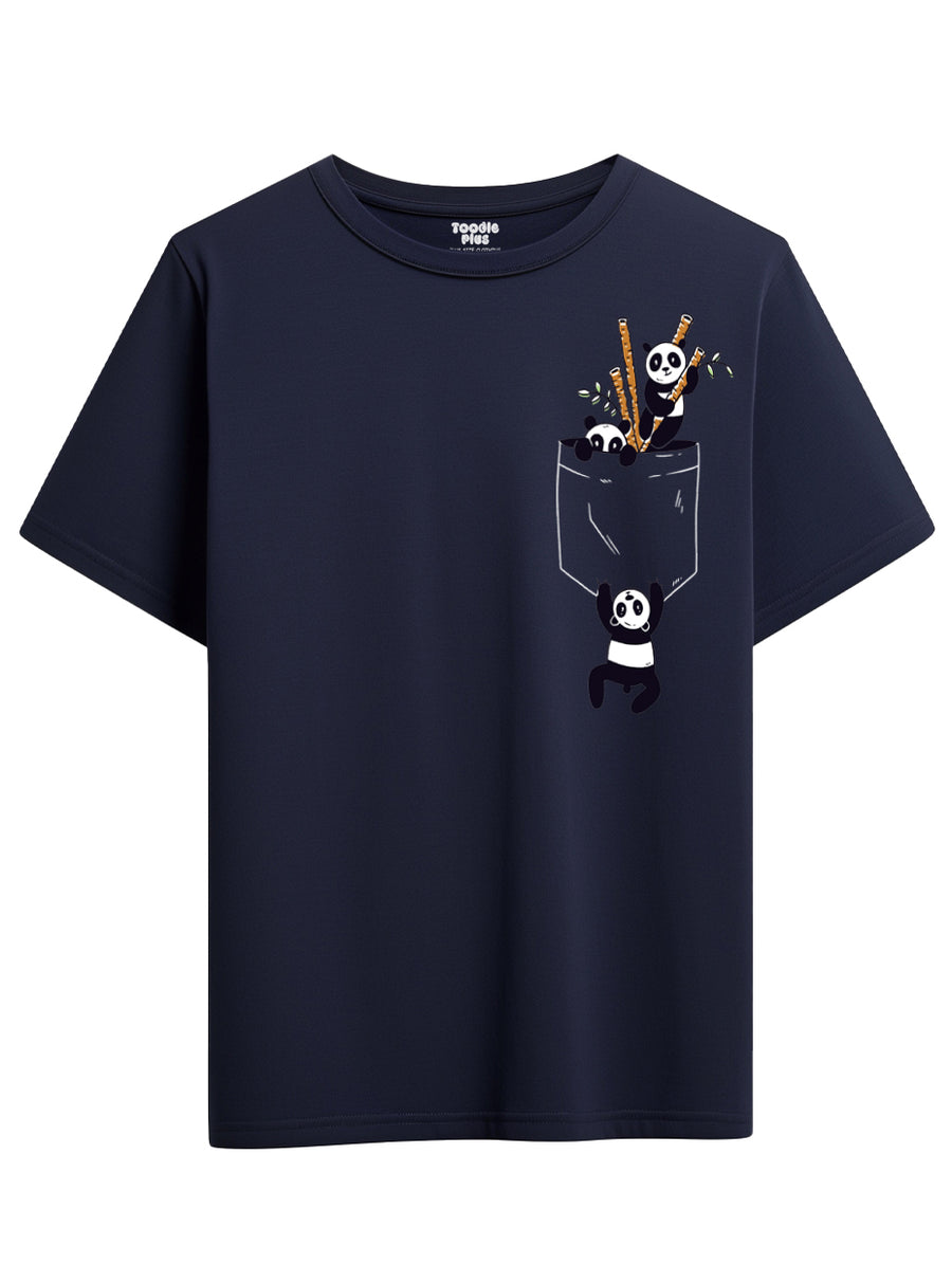 Pocket Pandas Plus Size T-Shirt