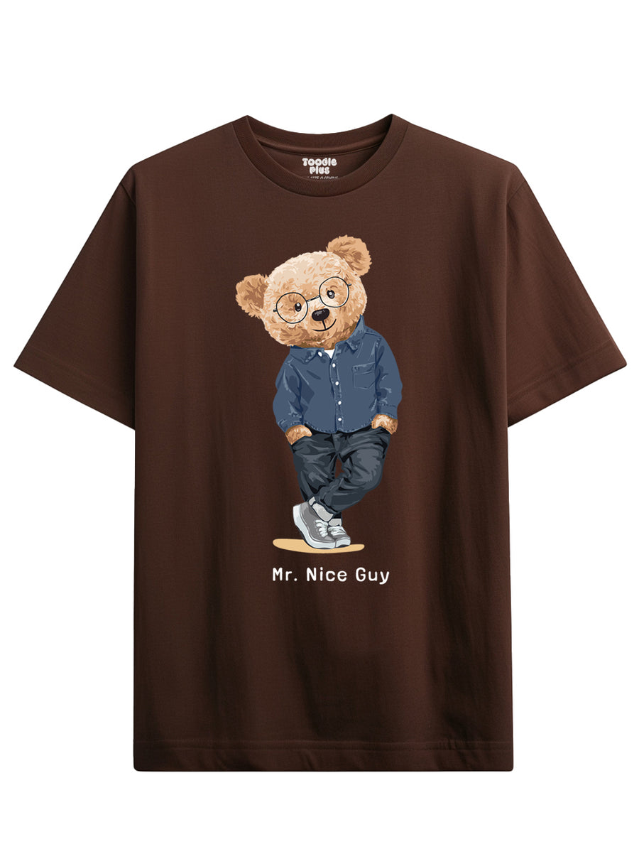 Nice Bear Plus Size T-Shirt