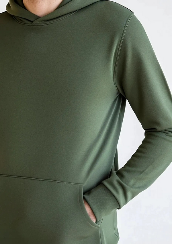 Tall Hoodies in Light Olive