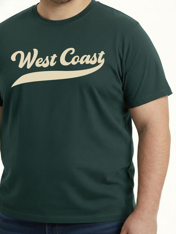 West Coast Men T-shirt in Forrest Green