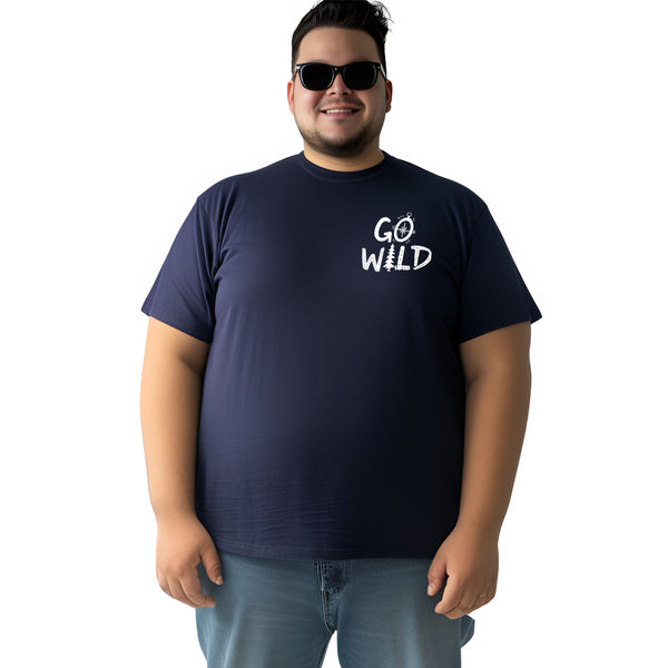Go Wild Size T-Shirt in Black