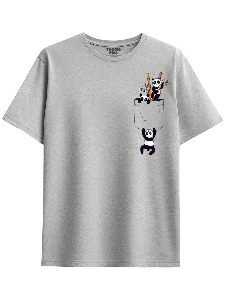 Pocket Pandas Plus Size T-Shirt