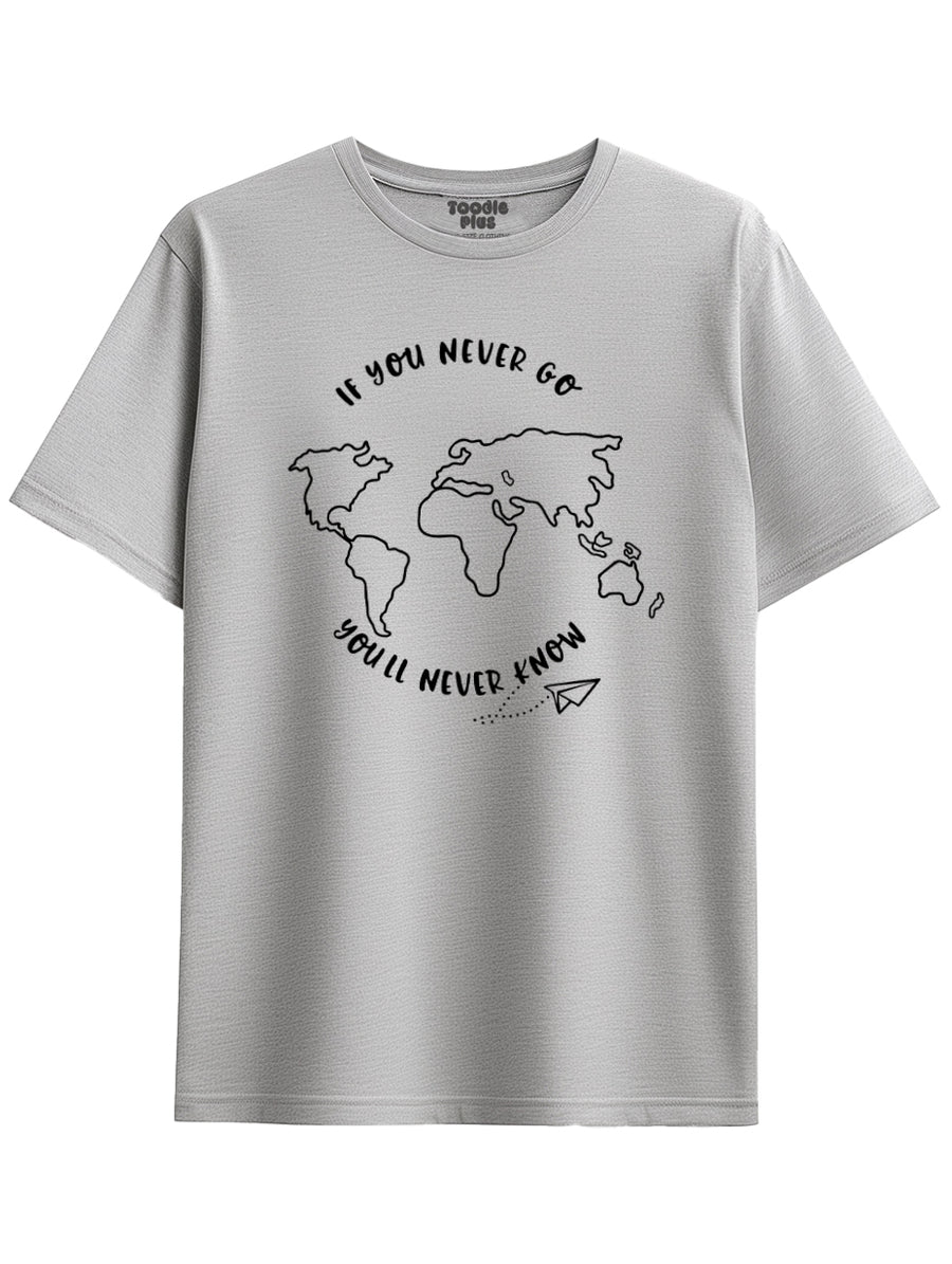 If you never go you'll never  know Plus Size T-Shirt
