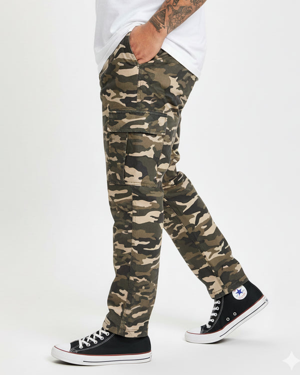 Camos Cotton Plus Size Cargos
