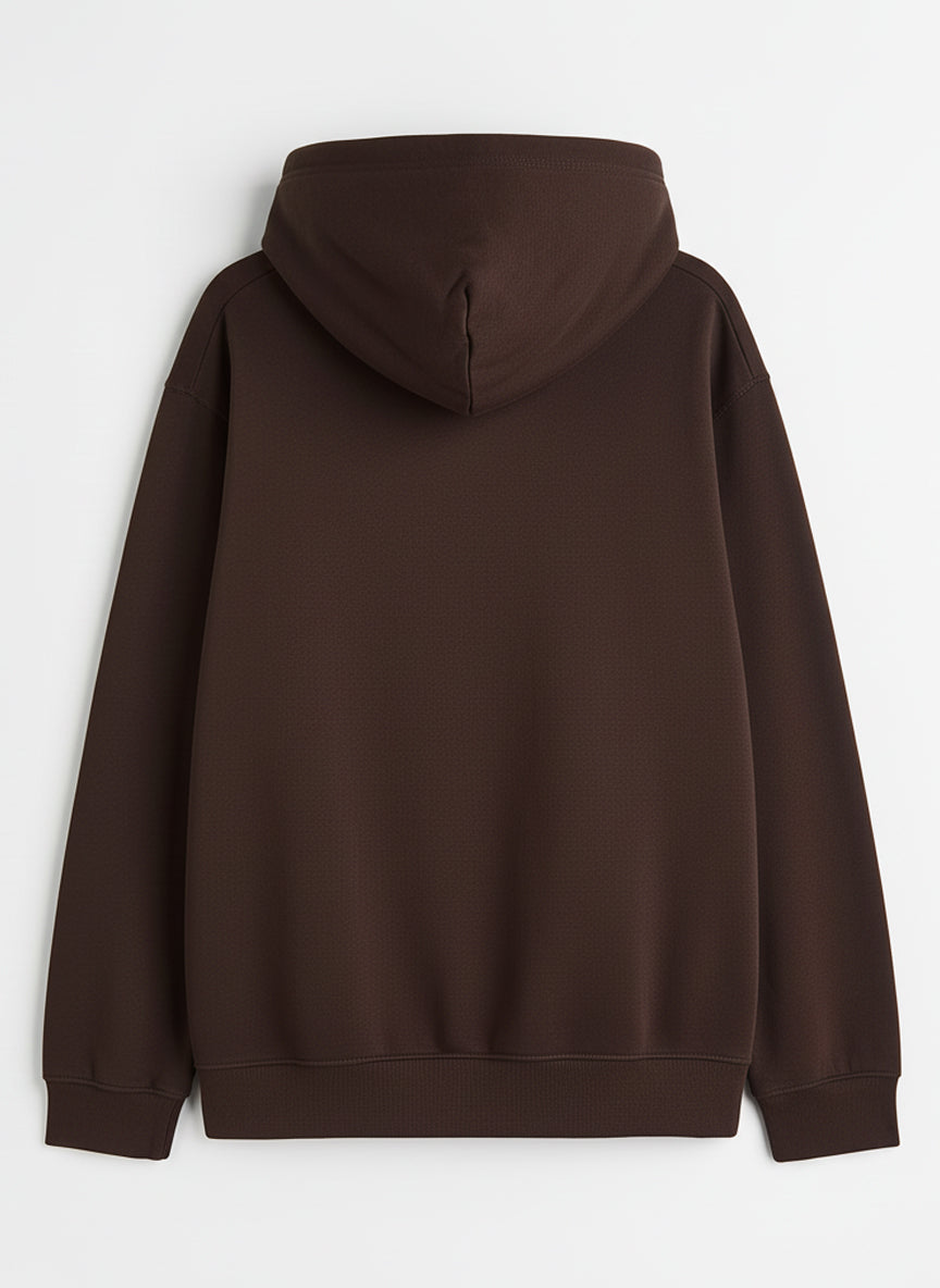 Solid Plus Size Hoodie