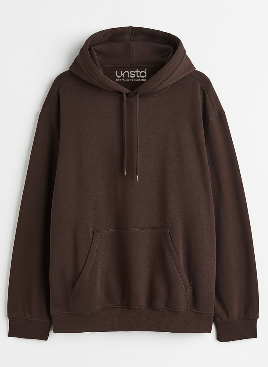 Solid Plus Size Hoodie