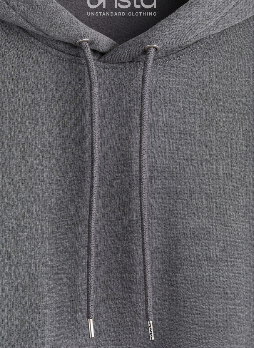 Solid Plus Size Hoodie