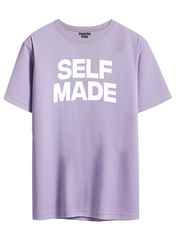 Self Made T-Shirt in Periwinkle Blue