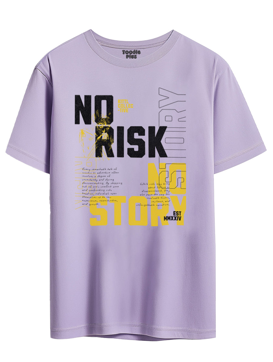 No risk No story Plus Size T-Shirt