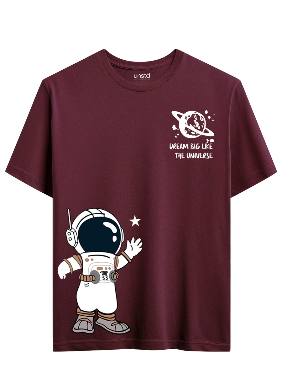 Dream Big Astraounaut Plus Size T-Shirt
