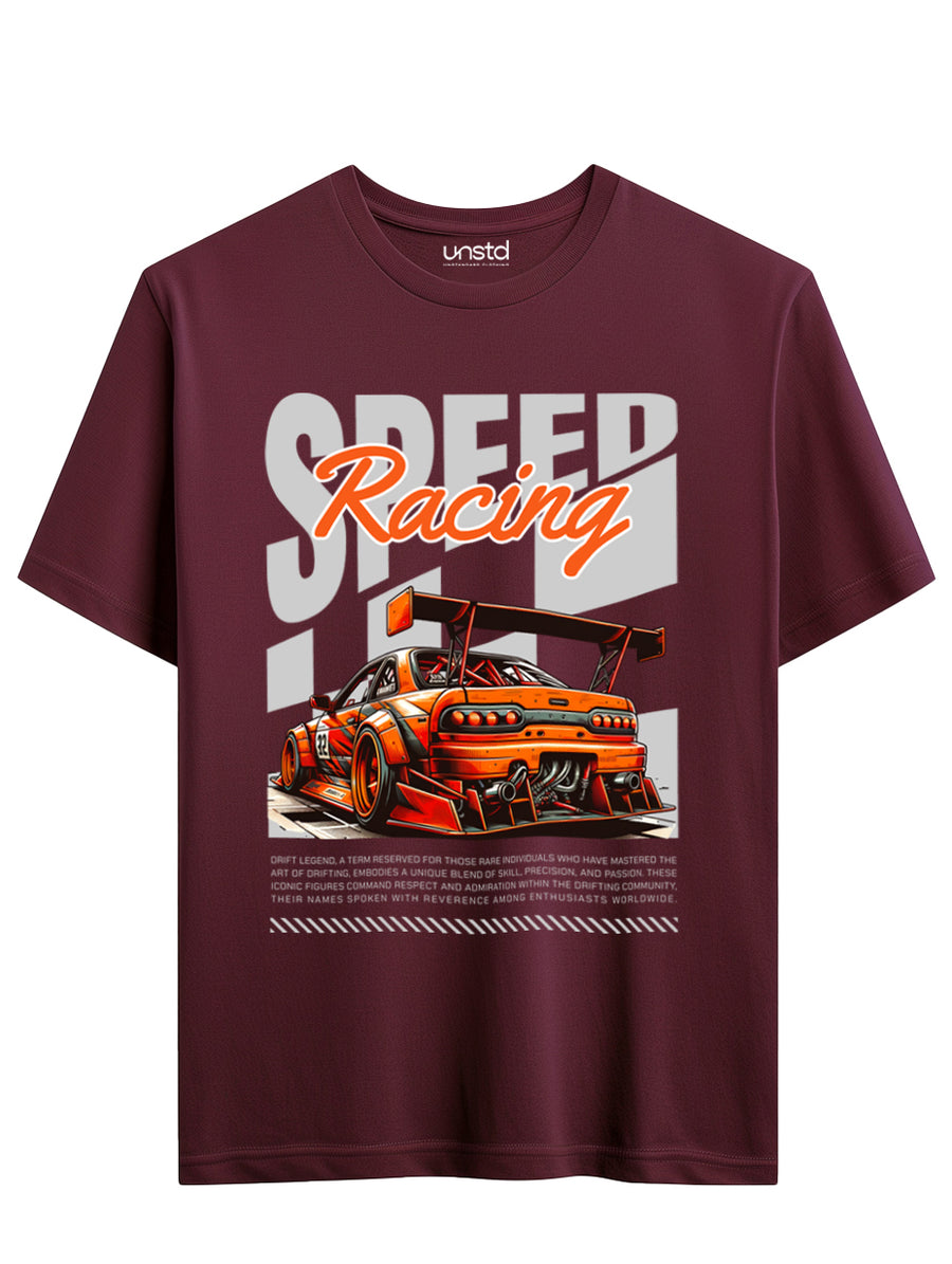 Speed Racing Plus Size T-Shirt