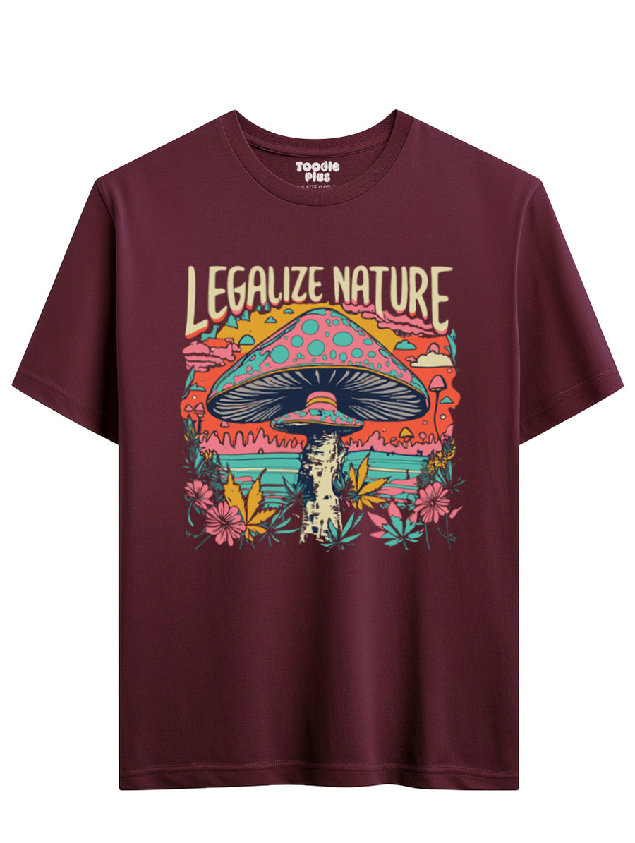 Legalize Nature Plus Size T-Shirt