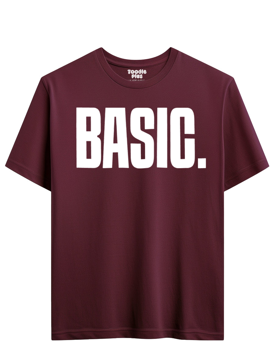 Basic Quote Plus Size T-Shirt