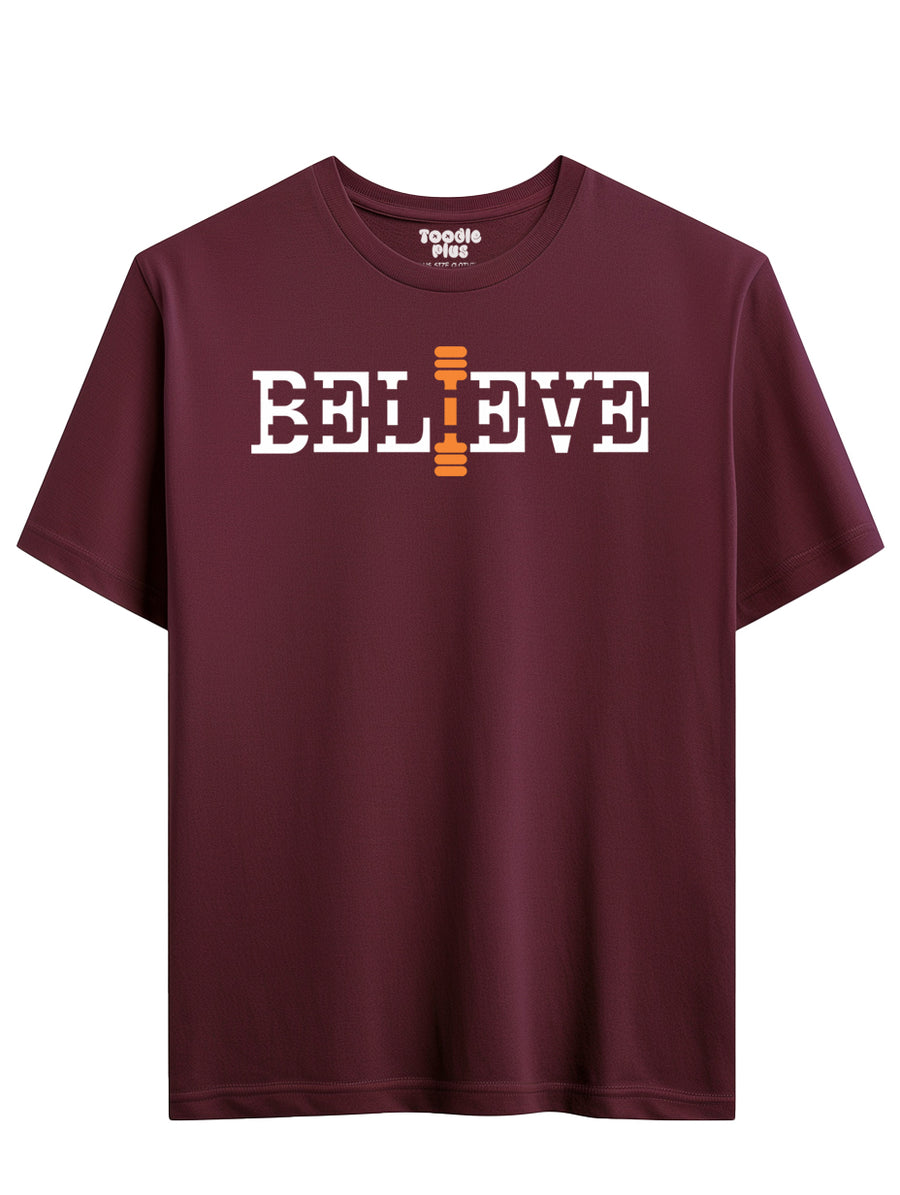 Believe Plus Size T-Shirt