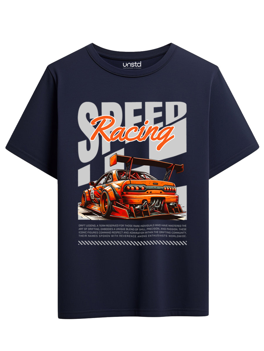 Speed Racing Plus Size T-Shirt