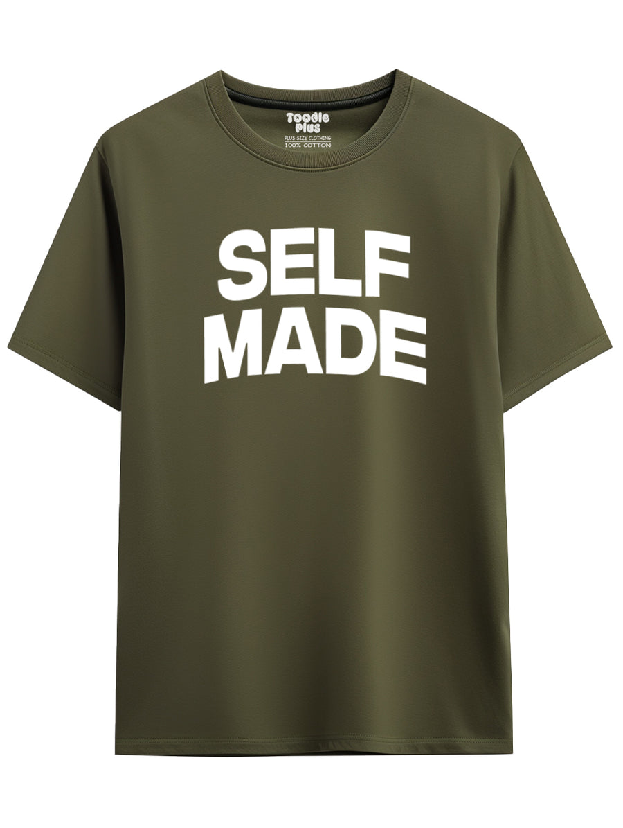 Self Made Plus Size T-Shirt