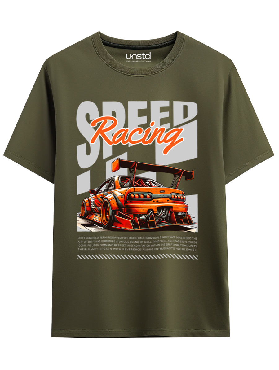 Speed Racing Plus Size T-Shirt