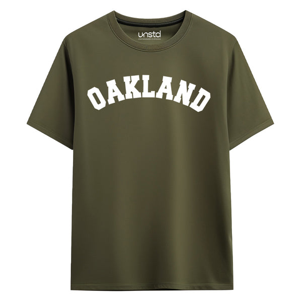 Oakland T-Shirt in Olive Green