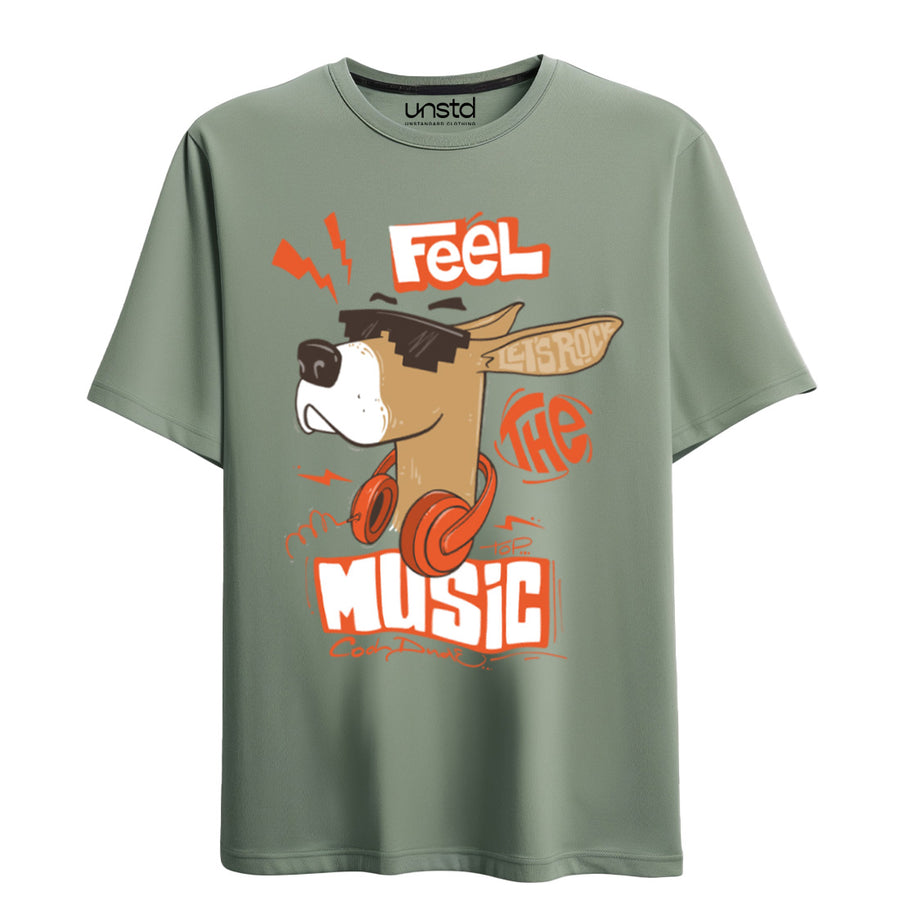 Feel The Music Plus Size T-Shirt