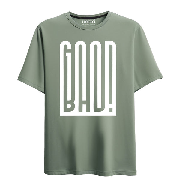 Good Bad T-Shirt in Sage Green