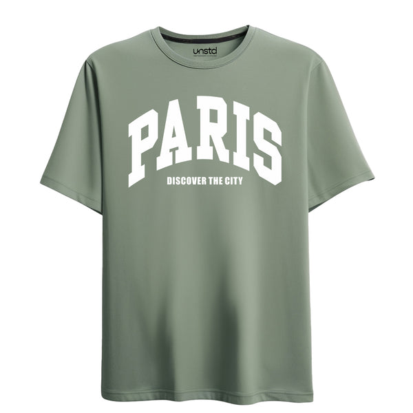 Paris T-Shirt in Sage Green